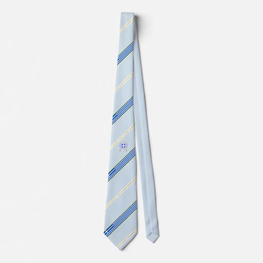 Griekse stremvlag stropdas (Voorkant)