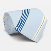 Griekse stremvlag stropdas (Opgerold)