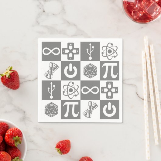 Griekse symbolen servetten (Insitu)