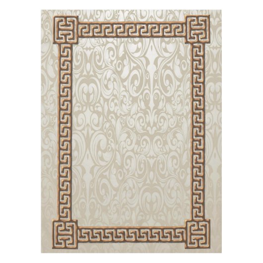 Griekse tablet tafelkleed (Voorkant)