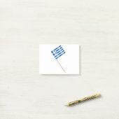 Griekse tandenstoker post-it® notes (Op bureau)