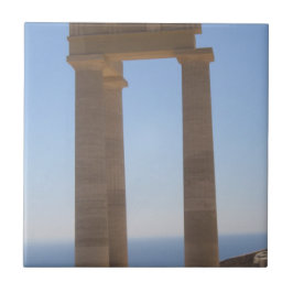 Griekse Tegel van tempelkeramische keramiek Tegeltje