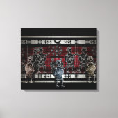 Griekse tekeningen canvas afdruk (Voorkant)