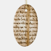 Griekse tekens keramisch ornament (Rechts)