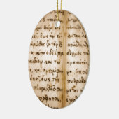 Griekse tekens keramisch ornament (Links)