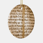 Griekse tekens keramisch ornament (Rechts)