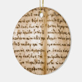 Griekse tekens keramisch ornament (Links)