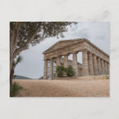 Griekse tempel in Segesta, Sicilië Briefkaart (Voorkant)