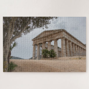 Griekse tempel in Segesta, Sicilië Legpuzzel
