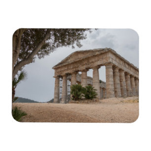 Griekse tempel in Segesta, Sicilië Magneet