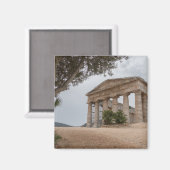 Griekse tempel in Segesta, Sicilië Magneet (Voorkant / Achterkant)