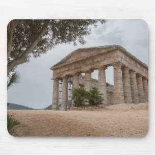 Griekse tempel in Segesta, Sicilië Muismat