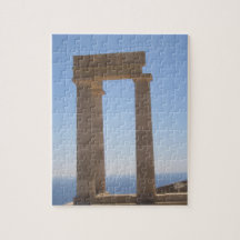 Griekse tempel Jigzaag Puzzle