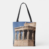 Griekse tempel tote bag (Achterkant)