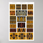 Griekse textielkunst poster (Voorkant)