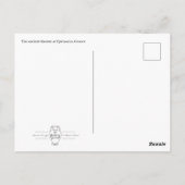 Griekse Theater Ansichtkaart Briefkaart (Achterkant)