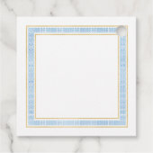 Griekse toga-feestfavor-tag bedankjes labels (Achterkant)