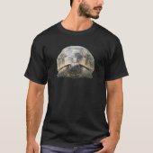 Griekse tortoise Testudo, afgesneden op schaal T-shirt (Voorkant)