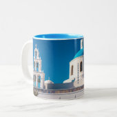 GRIEKSE TRADITIONELE SCHOONHEID TWEEKLEURIGE KOFFIEMOK (Voorkant links)