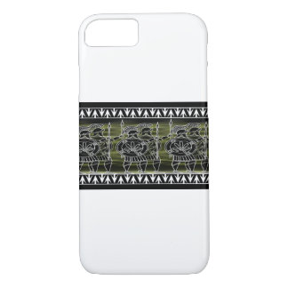 Griekse troep voor zwarte cijfers iPhone 8/7 hoesje