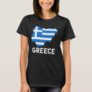 Griekse trots Hellenistisch Hellenen Griekenland V T-shirt
