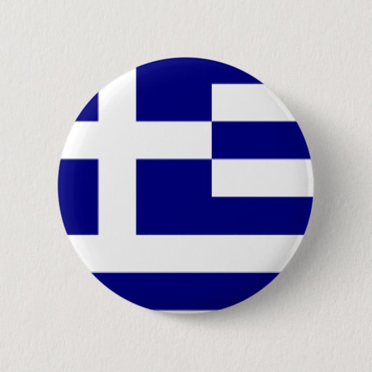 Griekse trots ronde button 5,7 cm (Voorkant)