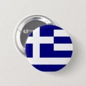 Griekse trots ronde button 5,7 cm (Voorkant /achterkant)