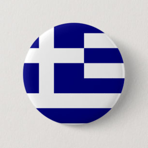 Griekse trots ronde button 5,7 cm