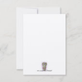 Griekse trouw-RSVP kaart (Achterkant)