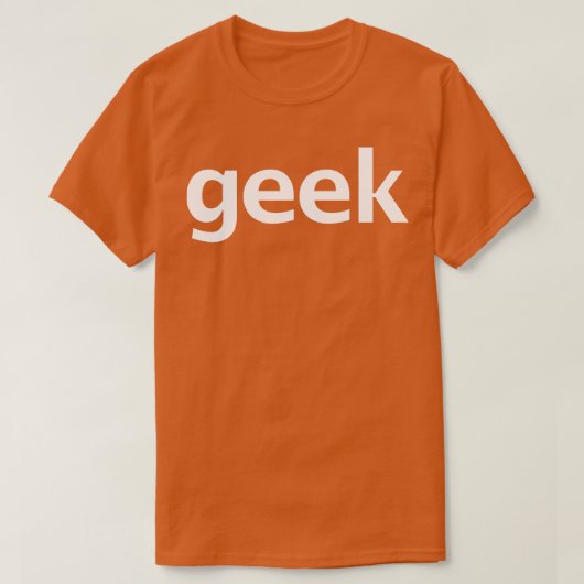 Griekse Typografie Witte Tekst T-shirt (Design voorkant)