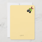 Griekse Urns-uitnodiging Kaart (Achterkant)