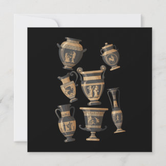 Griekse vaskeramische keramiek Porcelain Hobby Gif Kaart