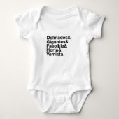 Griekse Veggies! Romper (Voorkant)