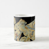 griekse visschilderij fresco art mural resto koffiemok (Center)