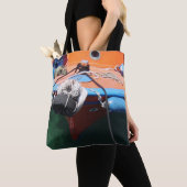 Griekse Vissen Boat Tote Bag (Dichtbij)