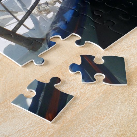 Griekse Vissen boten Legpuzzel (Zijkant)