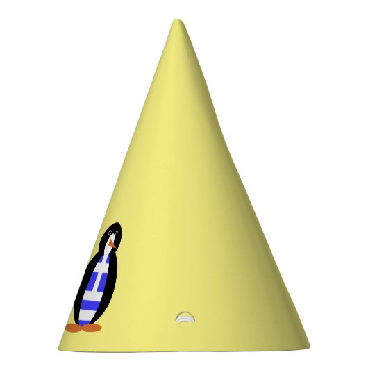 Griekse vlag aan het woord Ms Penguin gepersonalis Feesthoedjes (Rechts)