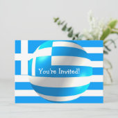 Griekse vlag Alle voorvallen Kaart (Staand voorkant)