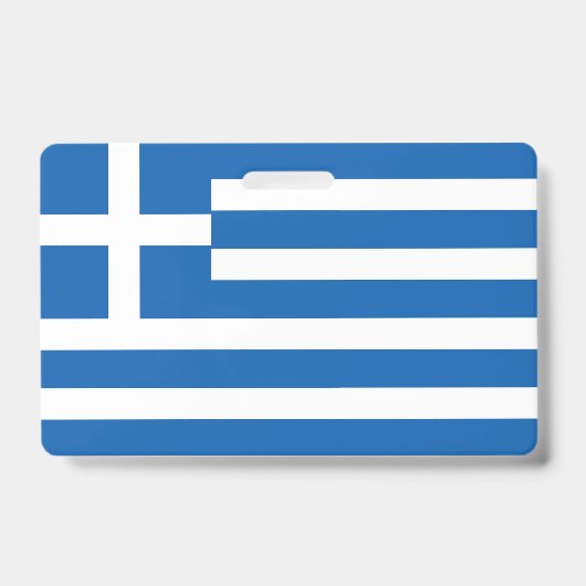 Griekse vlag badge (Voorzijde)