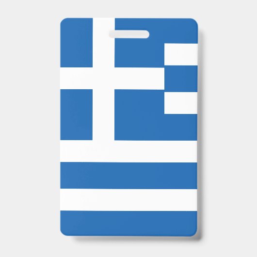 Griekse vlag badge (Voorzijde)