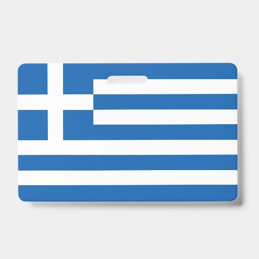 Griekse vlag badge (Voorzijde)