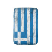 Griekse vlag badmat (Voorkant Verticaal)