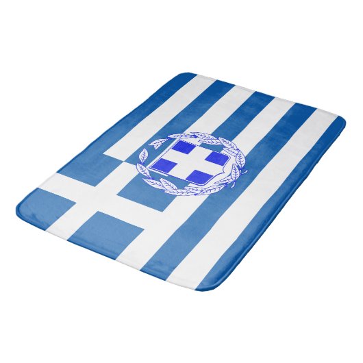 Griekse vlag badmat (Gekanteld)