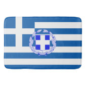 Griekse vlag badmat (Voorkant)