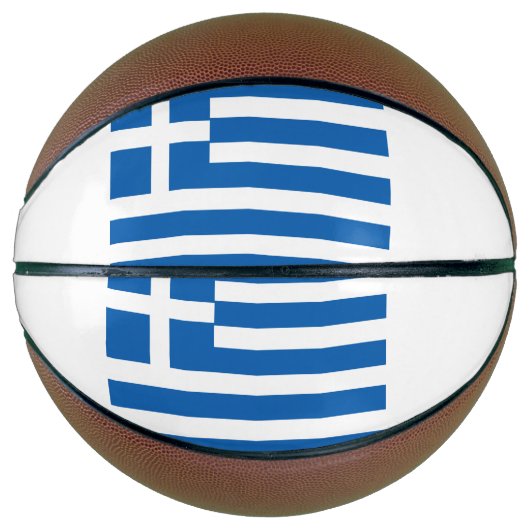Griekse vlag basketbal (Voorkant)