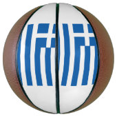 Griekse vlag basketbal (Verticaal)