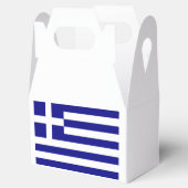 Griekse vlag bedankdoosjes (Geopend)