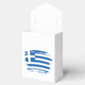 Griekse vlag bedankdoosjes (Geopend)