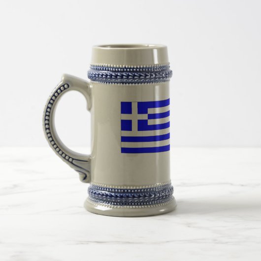 Griekse vlag bierpul (Links)