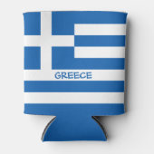 Griekse vlag blikjeskoeler (Voorkant)